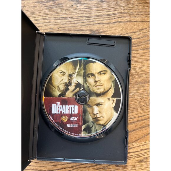 The Departed 2007 DVD Crime Thriller Leonardo DiCaprio Matt Damon Pre-Owned - Picture 3 of 4